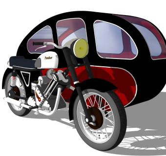 超精细摩托车模型 (102)